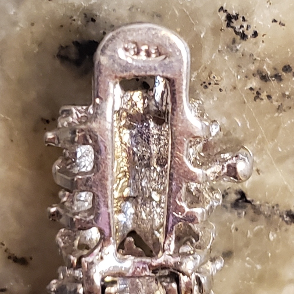 Tennis Bracelet  sterling silver - Picture 4 of 7